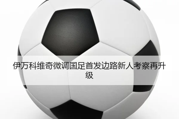 伊万科维奇微调国足首发边路新人考察再升级